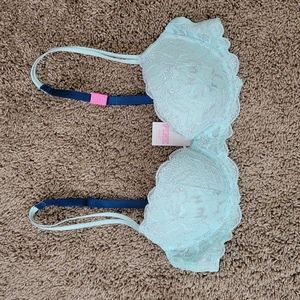 VICTORIA'S SECRET PINK 34 A 34A PUSH UP BRA NWT!